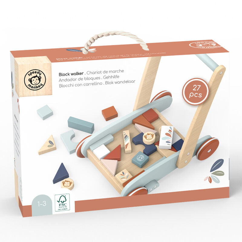 Speedy Monkey | Block Walker with 27 Blocks