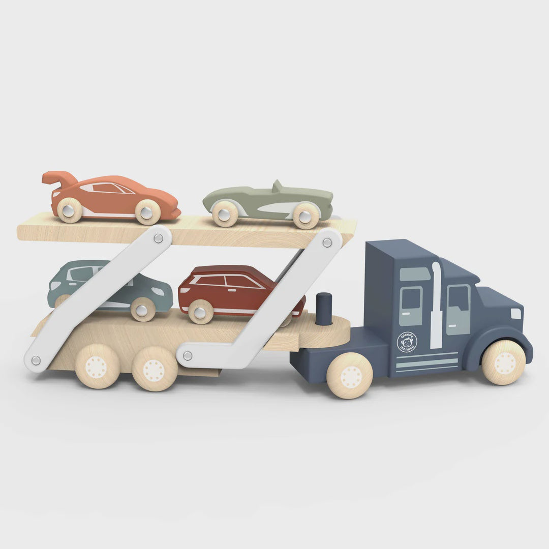 Speedy Monkey | Car Display Case (incl 6 vehicles)