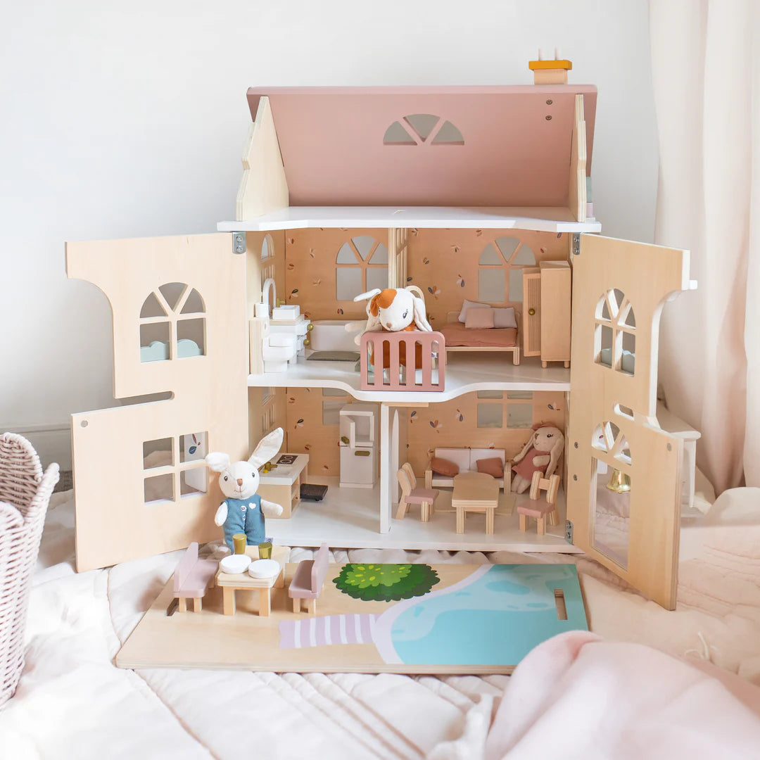 Speedy Monkey | Flower Cottage with Starter Furniture Set