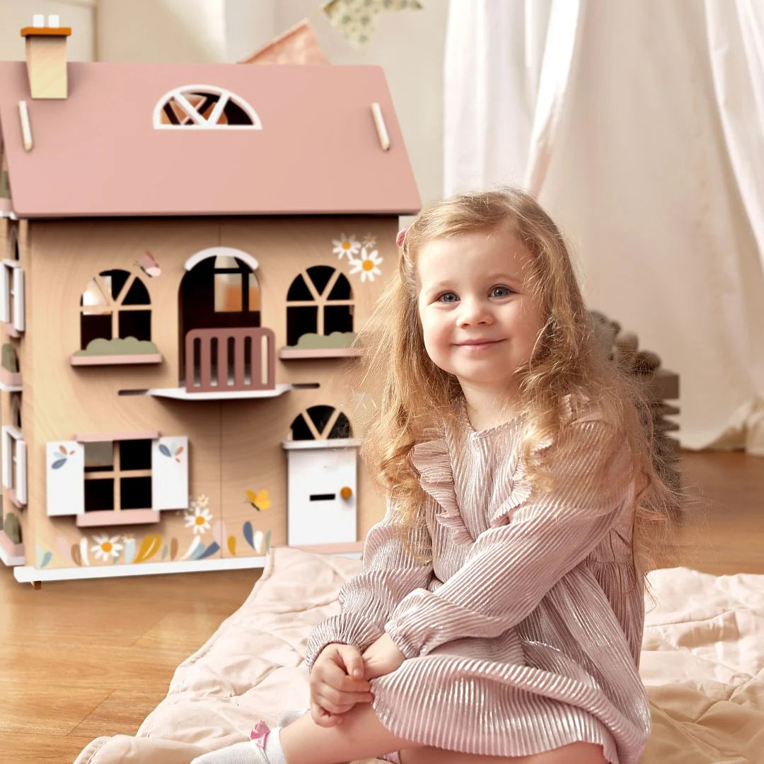 Speedy Monkey | Flower Cottage with Starter Furniture Set