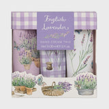 Heathcote & Ivory English Lavender Hand Cream Trio