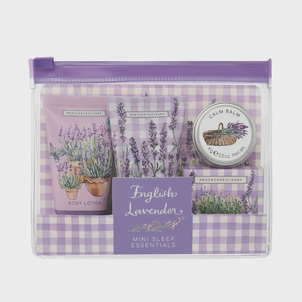Heathcote &amp; Ivory English Lavender Mini Sleep Essentials Set