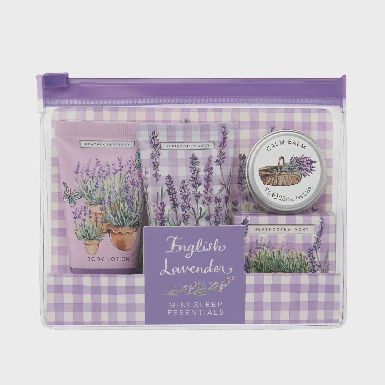 Heathcote & Ivory English Lavender Mini Sleep Essentials Set