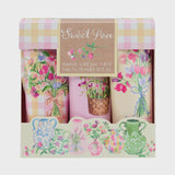 Heathcote & Ivory Sweet Pea Hand Cream Trio