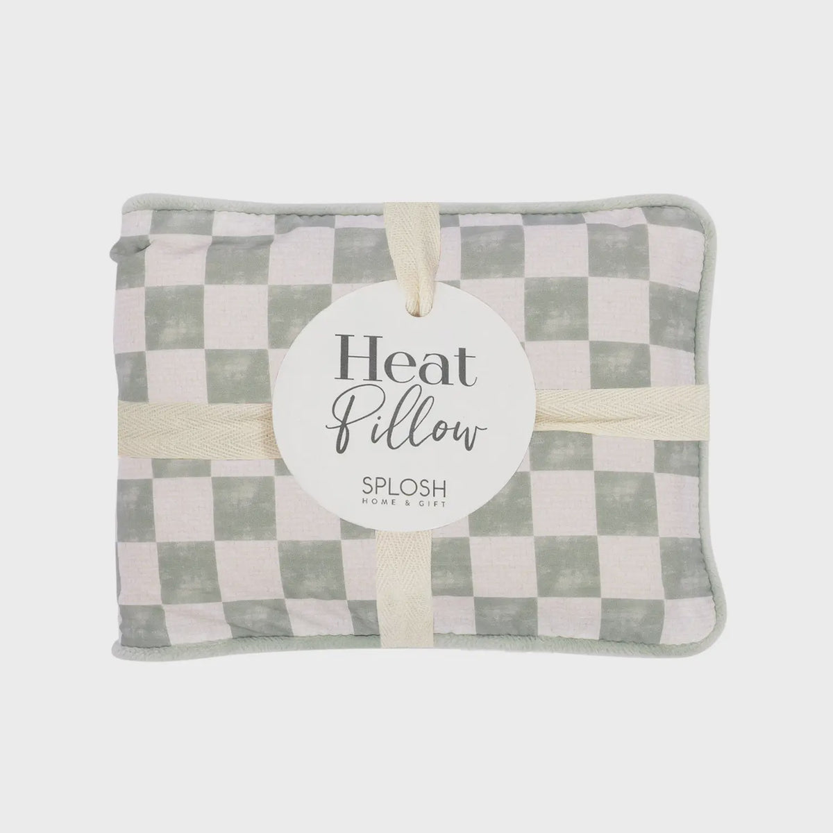 Love, Vera Checkers Heat Pillow