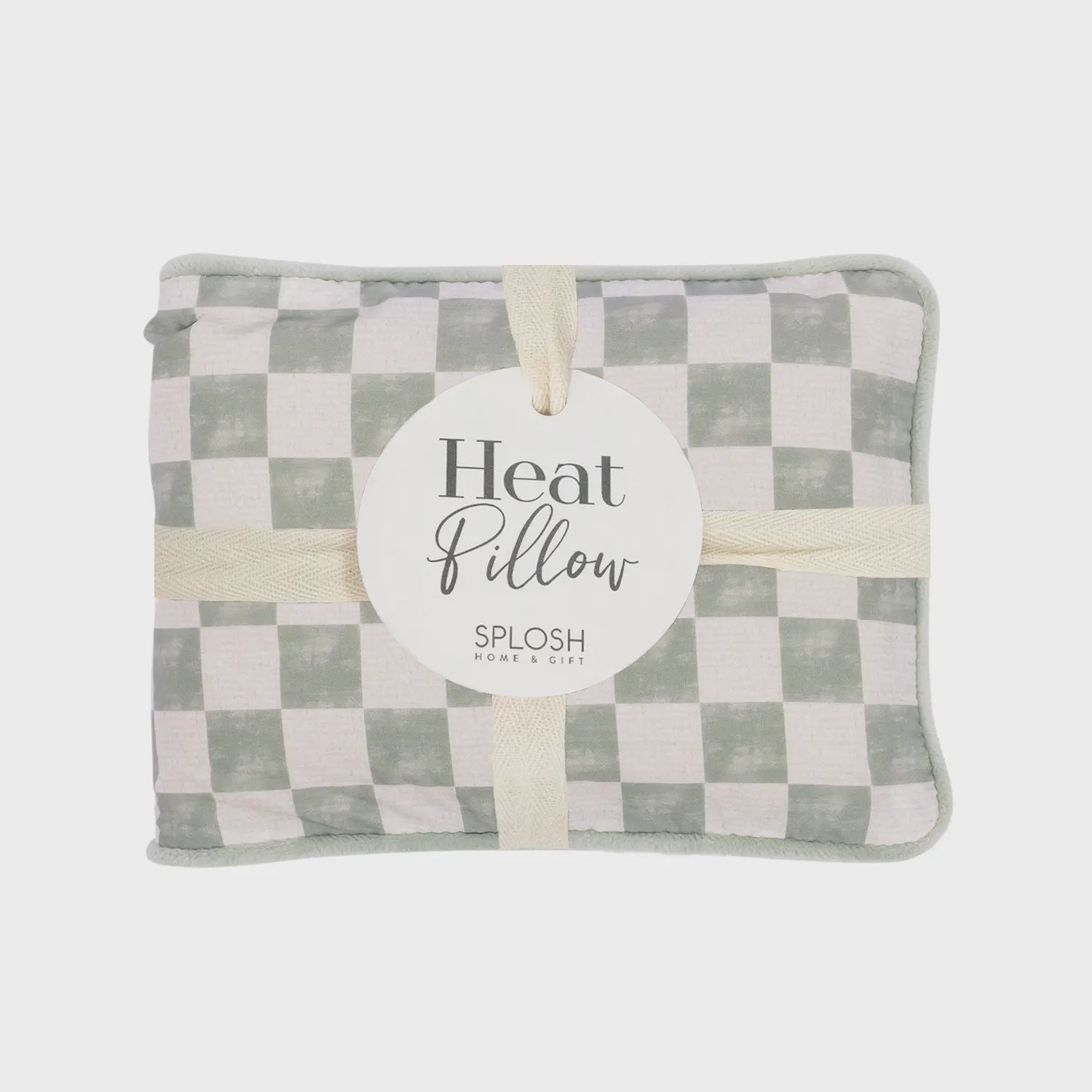 Love, Vera Checkers Heat Pillow