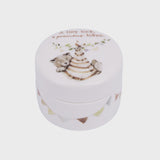 Tiny Wonders First Curl Ceramic Keepsake Box
