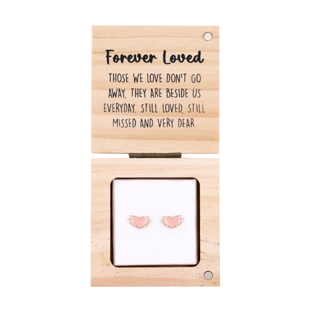 Heart & Soul In Loving Memory Earrings