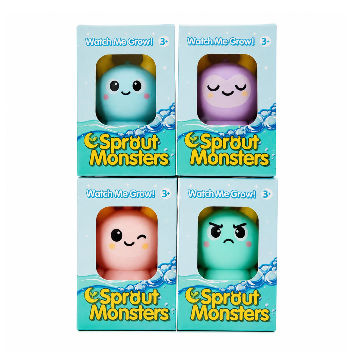 Growing And Sprout Monster - 4 Sytles