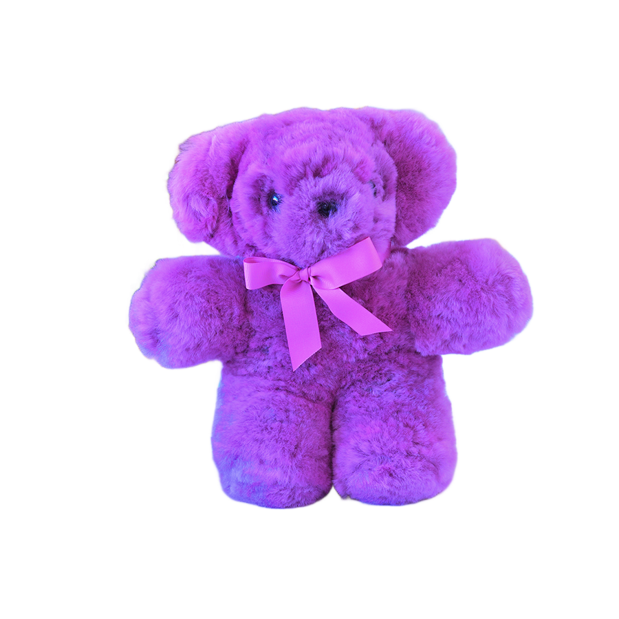 Toby Teddy Softie - Purple