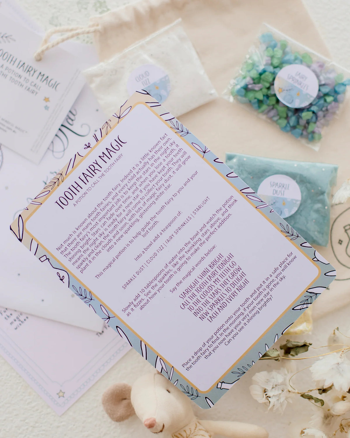 Tooth Fairy Magic Potion Pouch
