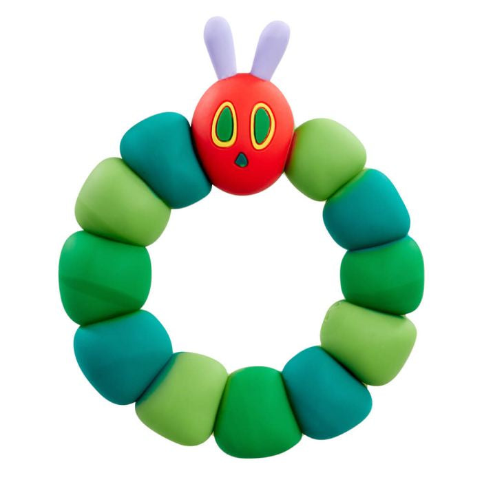 THE VERY HUNGRY CATERPILLAR ROUND SILICONE TEETHER