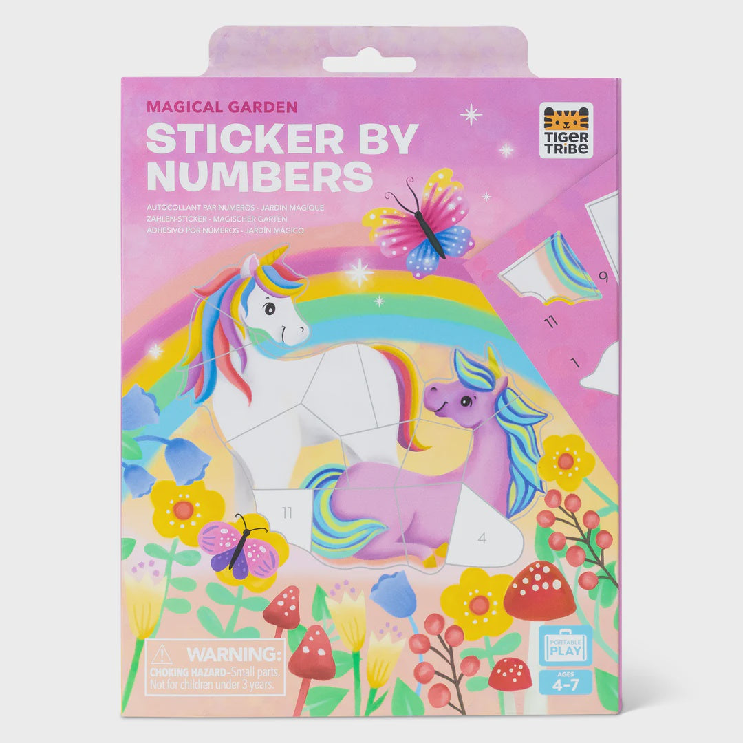 Sticker By Numbers - Magical Garden