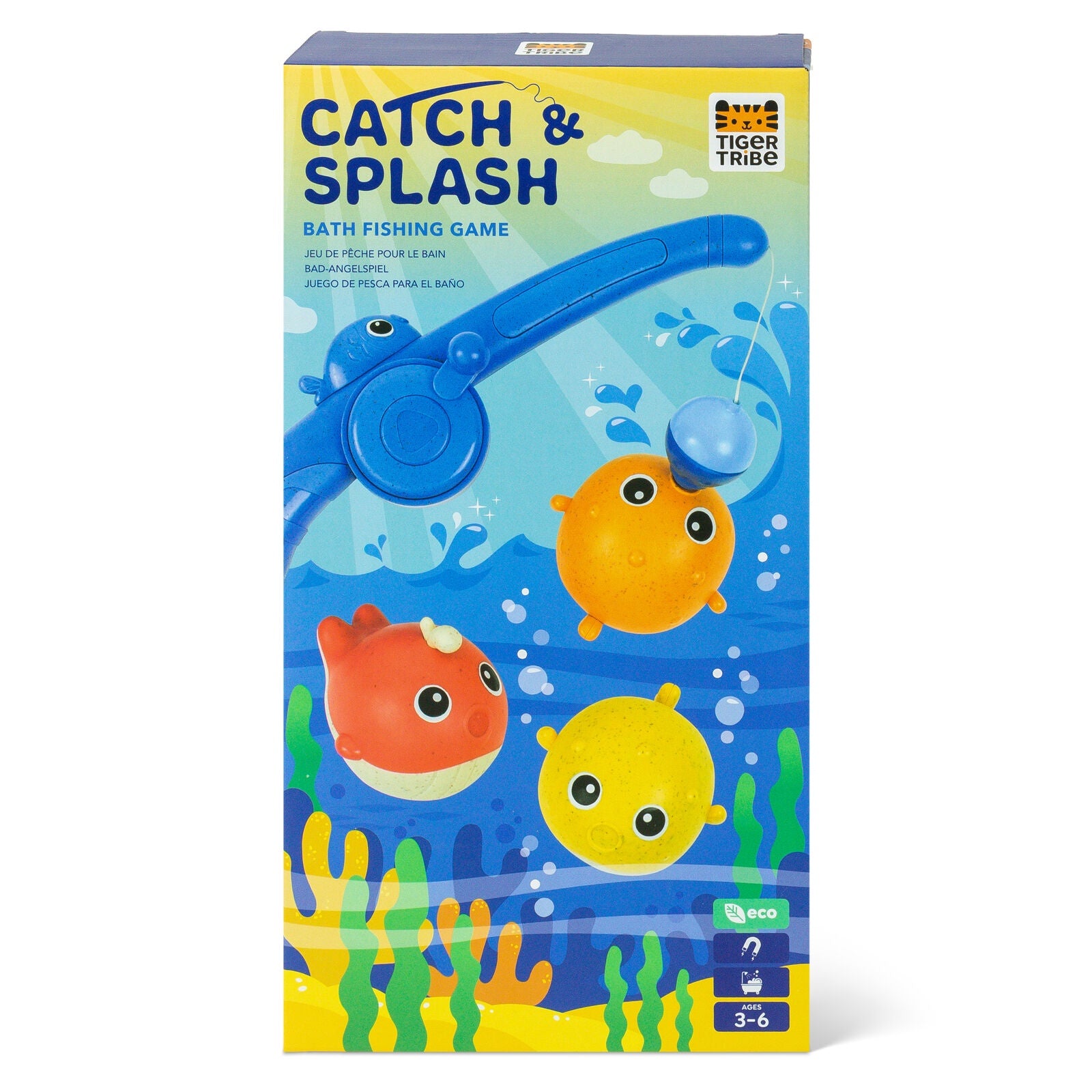 Tiger Tribe | Catch & Splash - Bath Fishing Game