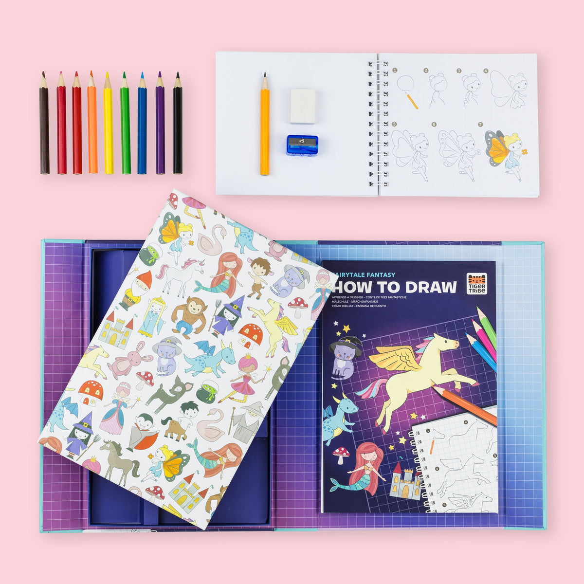 Tiger Tribe | How to Draw Fairytale Fantasy