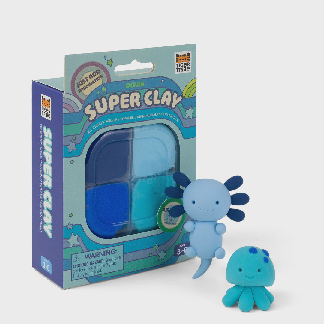 Super Clay Stationery Sets - Ocean (Blues)