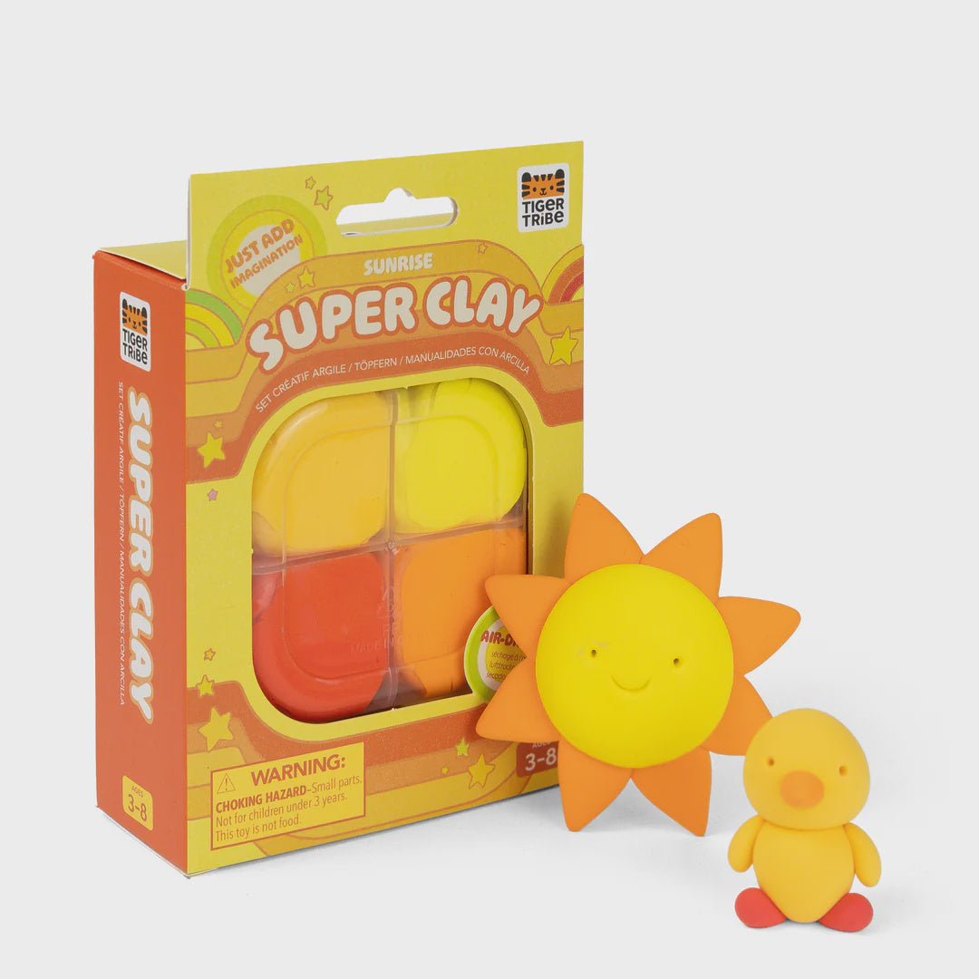 Super Clay Stationery Sets - Sunrise (Yellow + Orange)