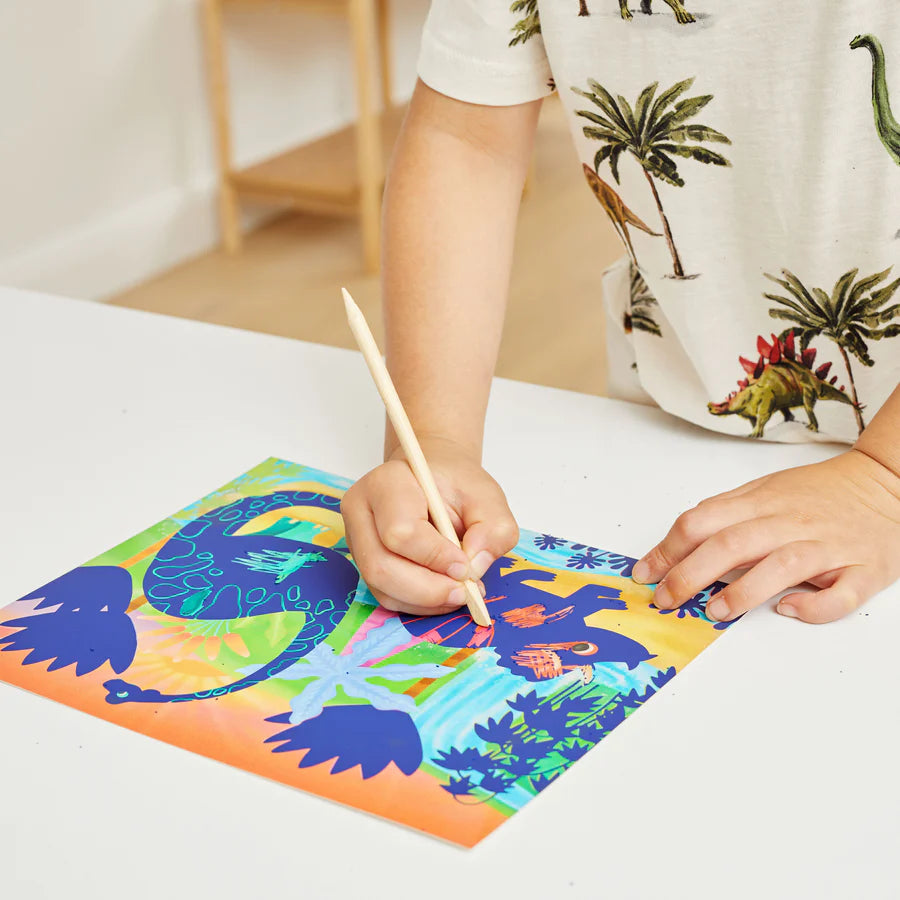 Tiger Tribe | Scratch  Art - Garden