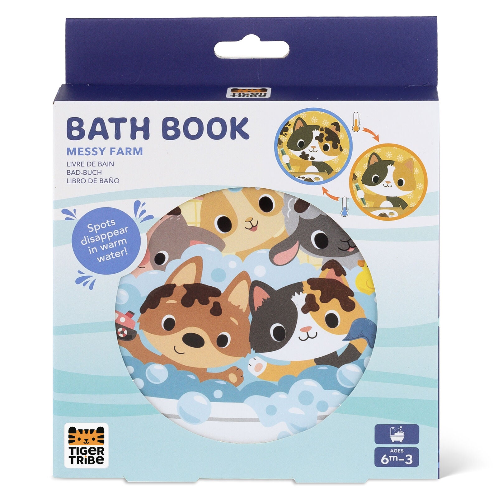 Tiger Tribe | Magic Bath Book - Messy Farm