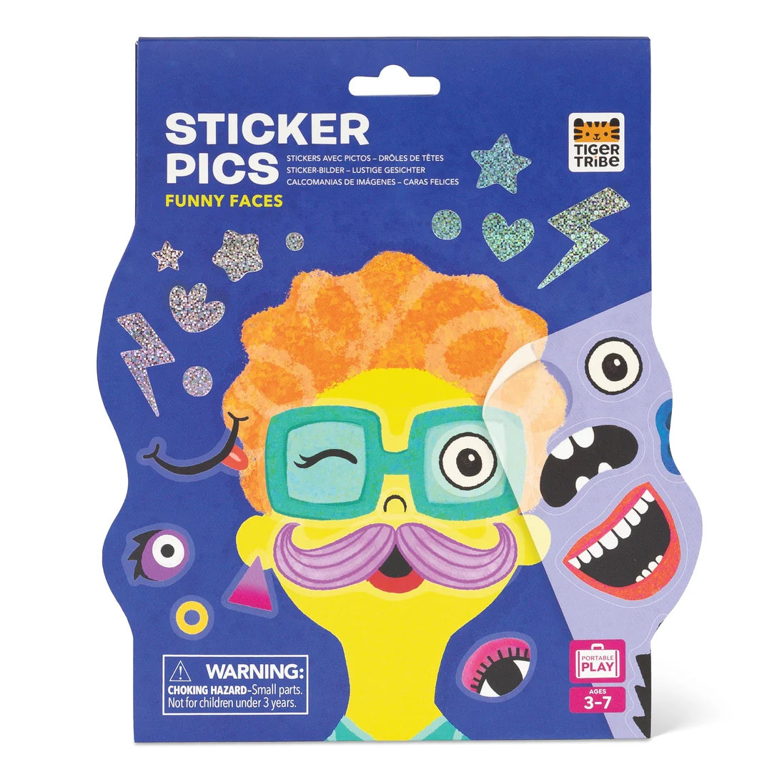 Tiger Tribe - Sticker Pics - Funny Faces