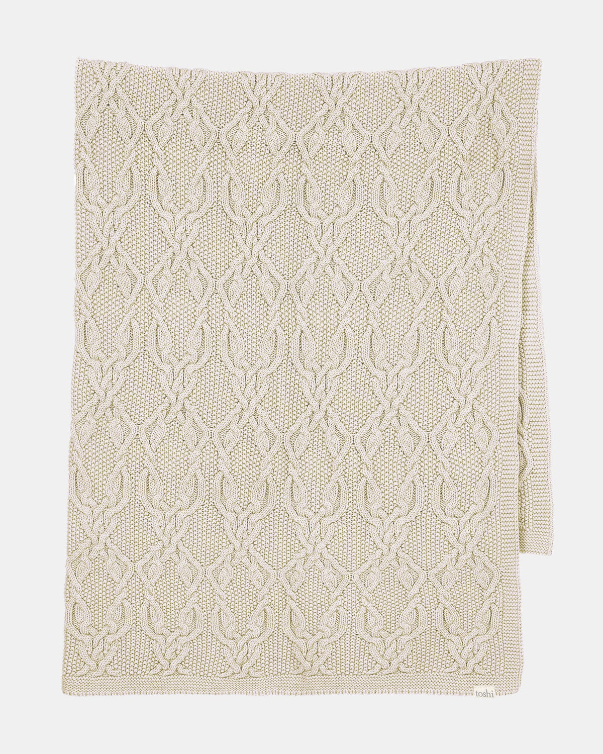 toshi | Organic Blanket Bowie / Oatmeal