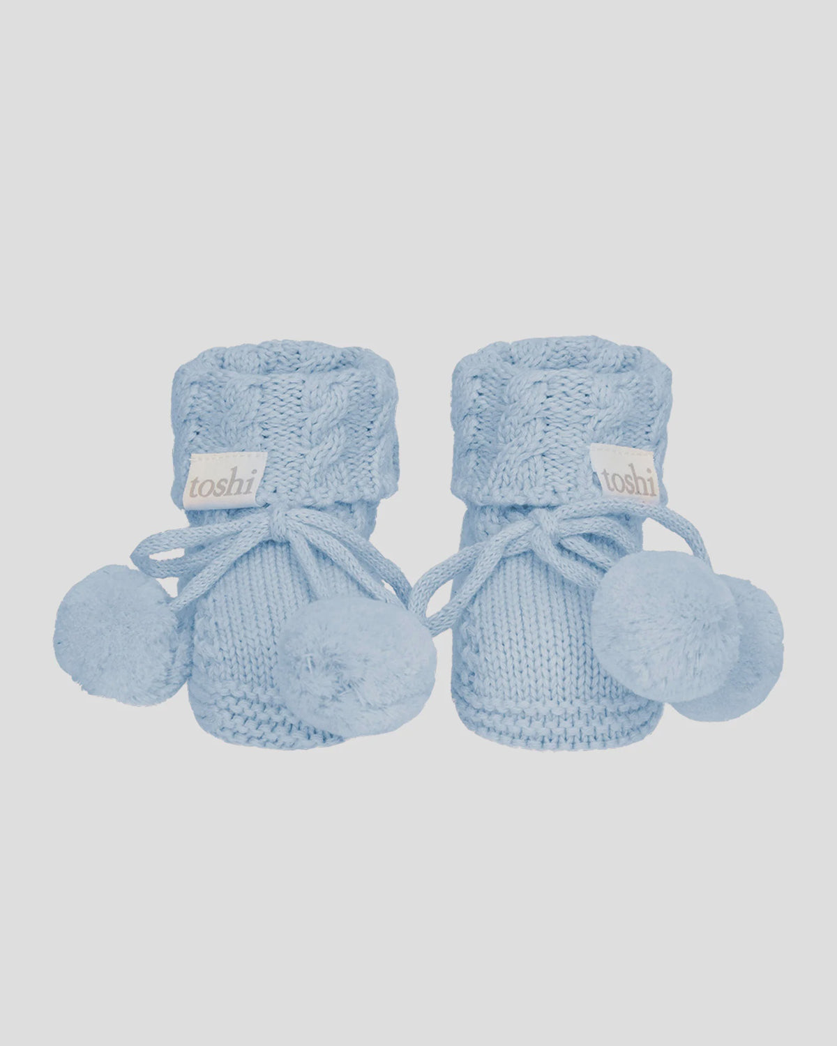 toshi | Organic Booties Yummy / Bluebell