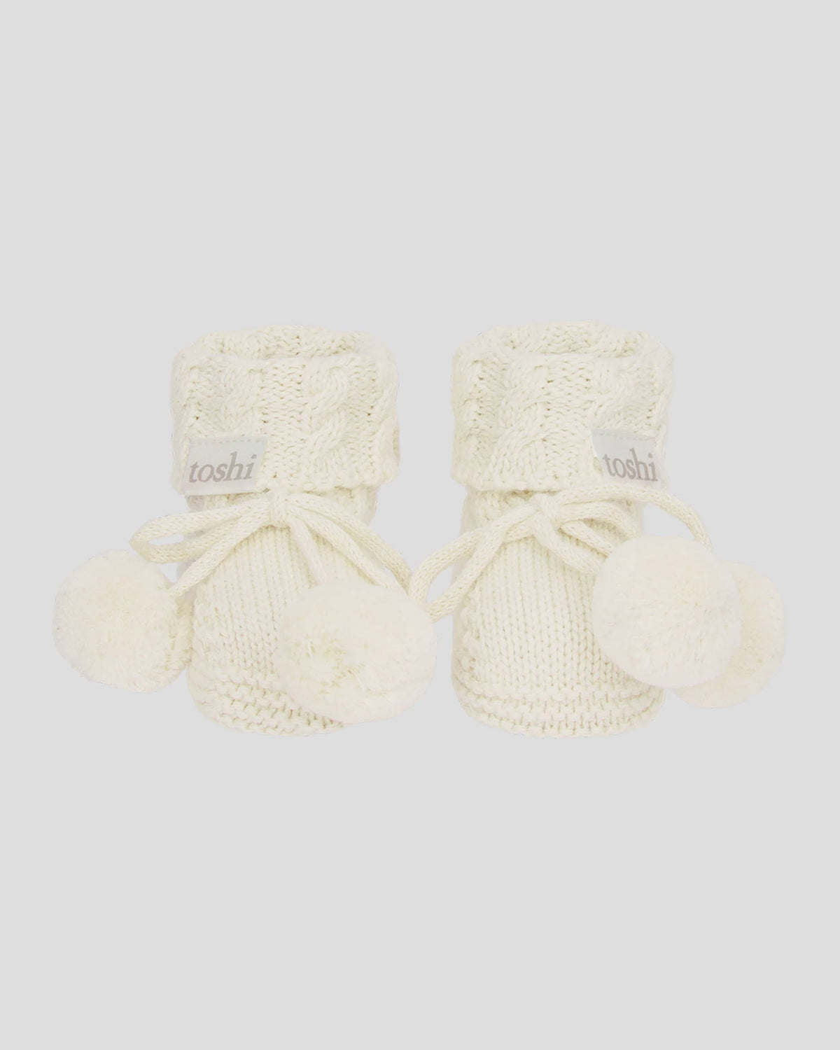 toshi | Organic Booties Yummy / Cream