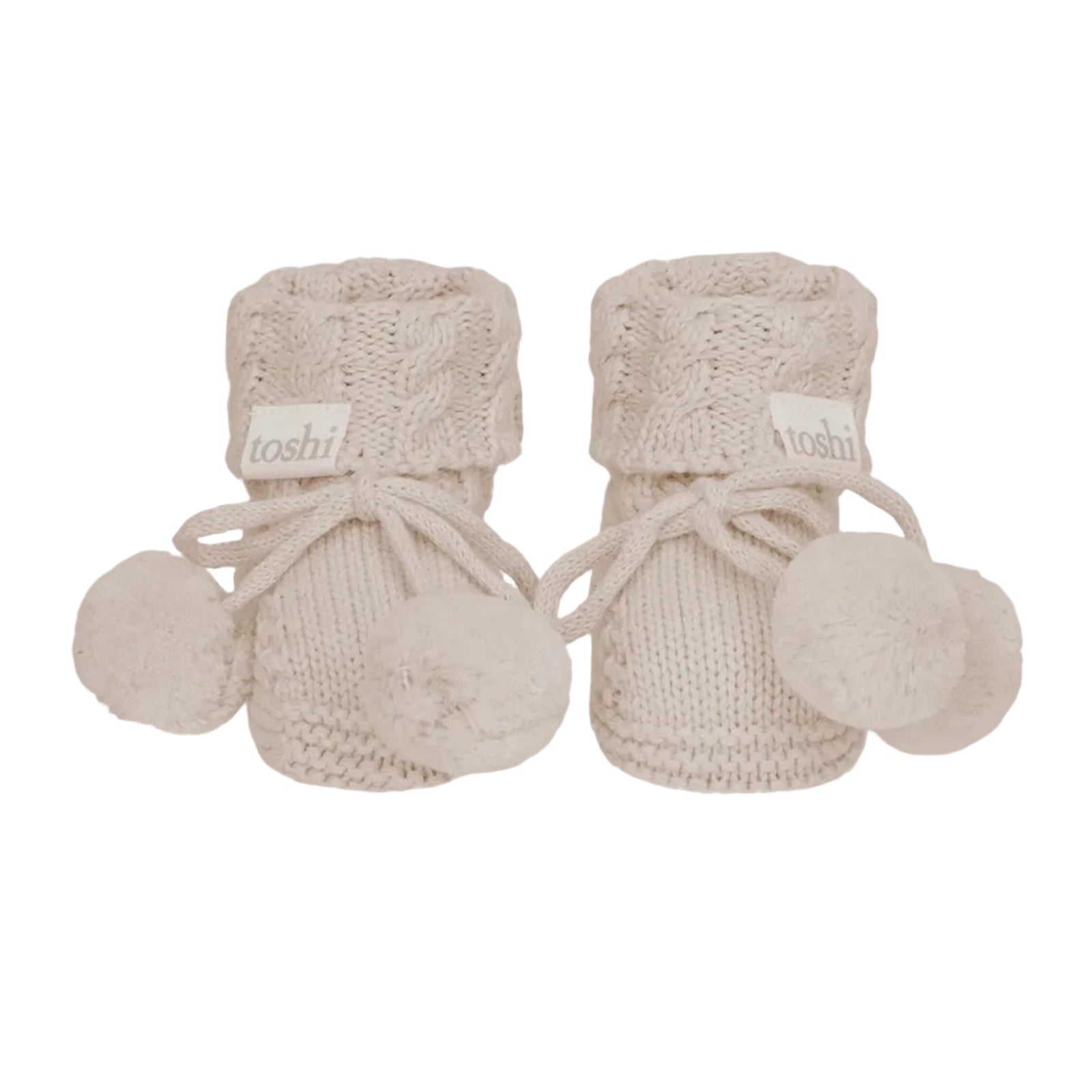 toshi | Organic Booties Yummy / Oatmeal