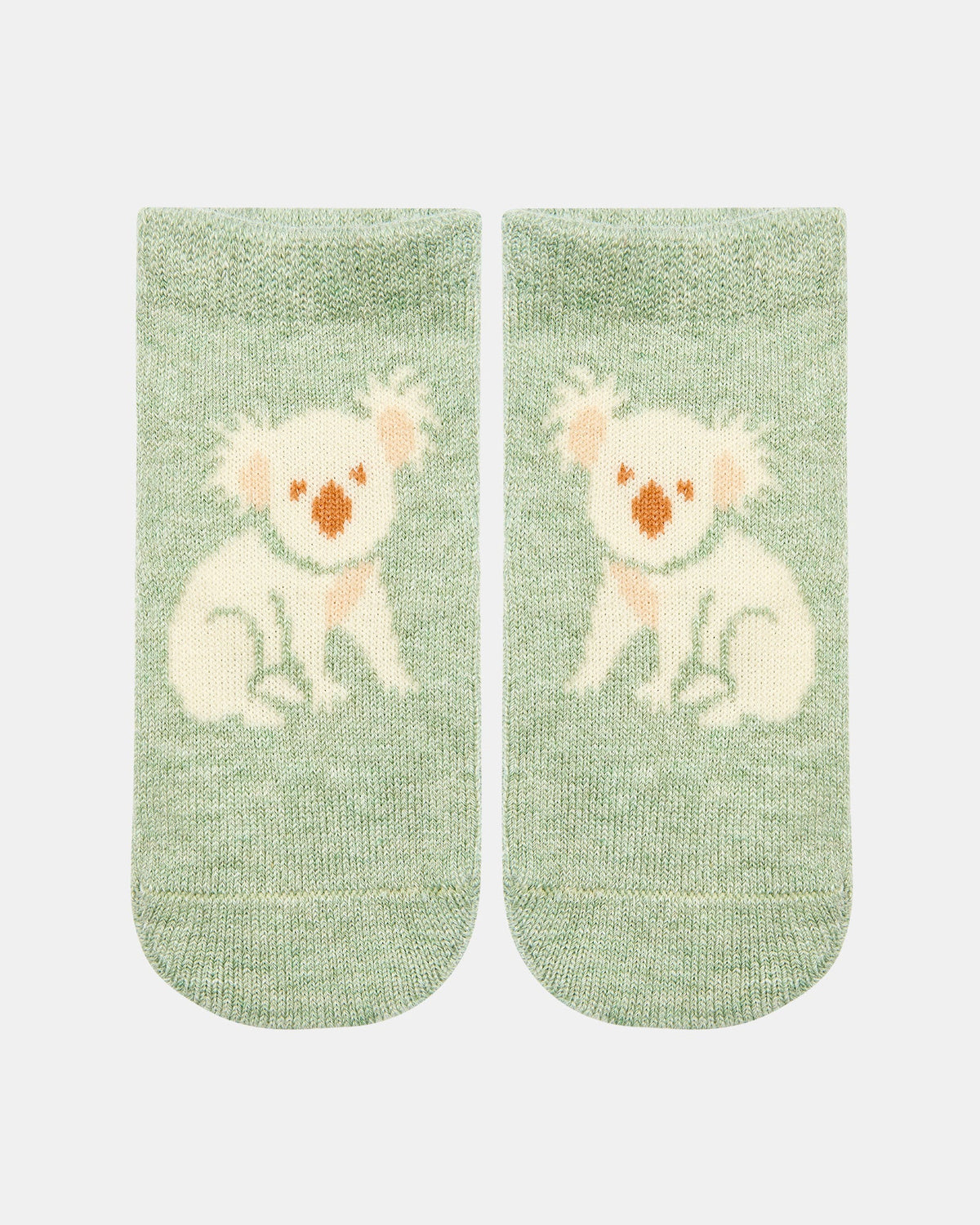 toshi | Organic Socks Ankle Jacquard / Koala