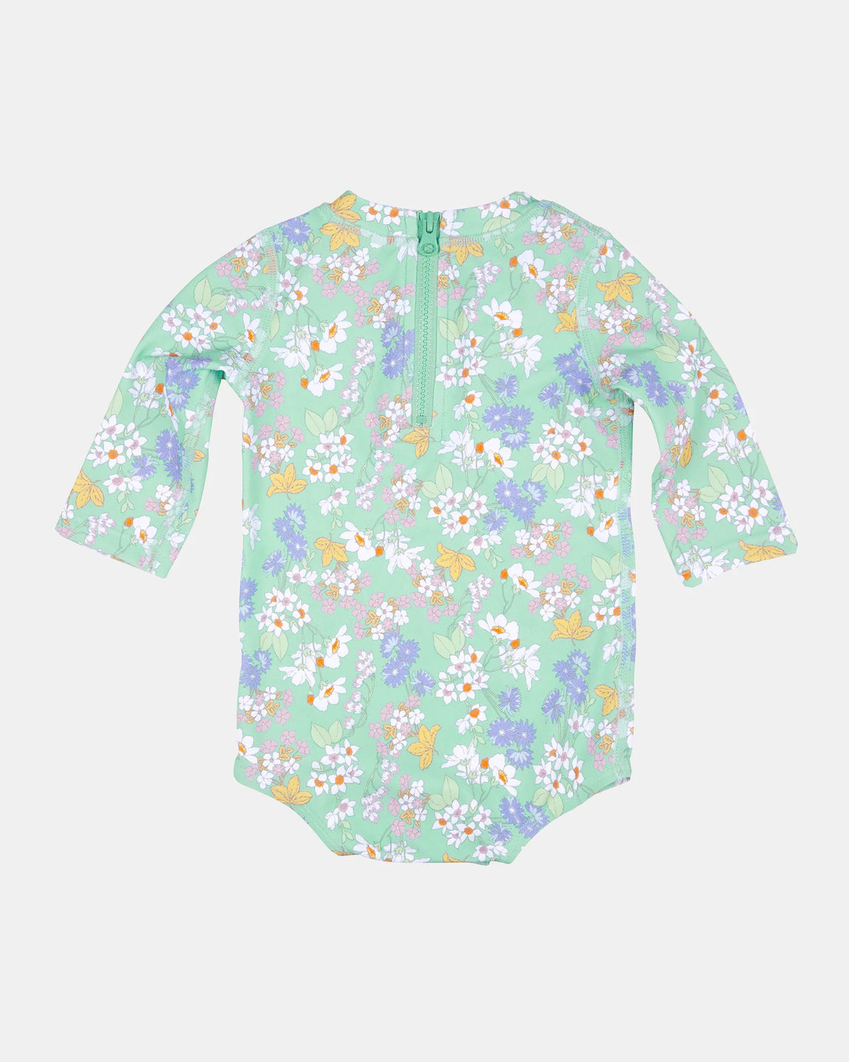 toshi | Swim Baby Onesie L/S Classic - Sea Blossom
