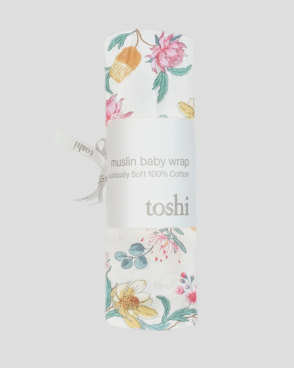toshi | Wrap Muslin Down Under / Waratah Dawn