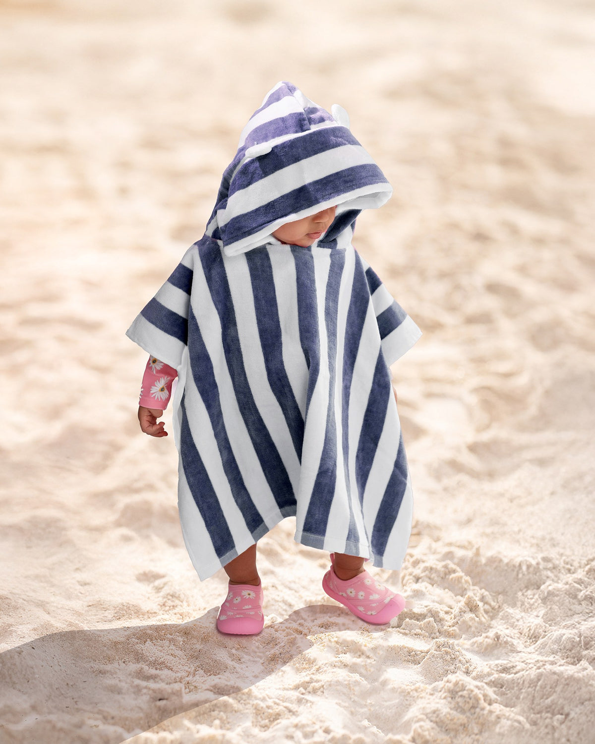 toshi | Hooded Towel Beachcomber / Moonlight