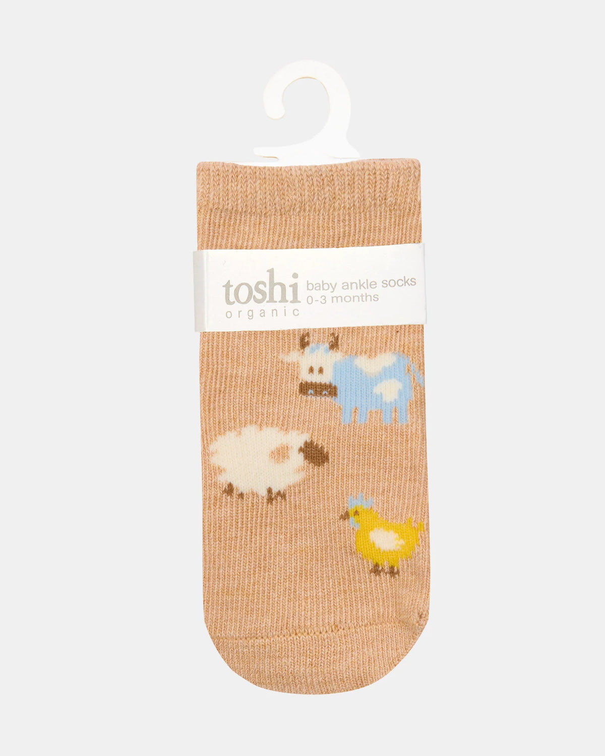 toshi | Organic Socks Ankle Jacquard / Farm Buddies