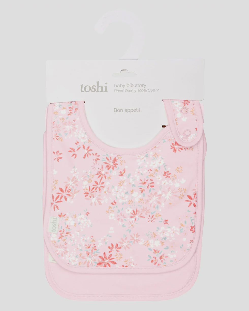 toshi | Baby Bib Story - 2pcs - Athena/Blossom