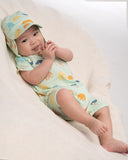 Onesie S/S  Banjo / Congo Oasis | toshi