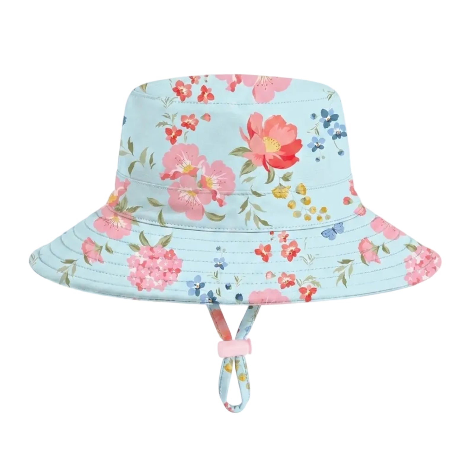Swim Sunhat - Twinkle Aqua Garden
