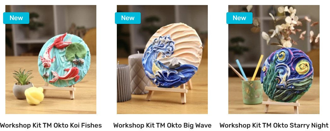 Workshop OKTO Class - choice of 3 Kits / 4 spots per Class