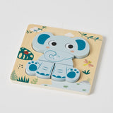 Wooden Puzzle - Elephant