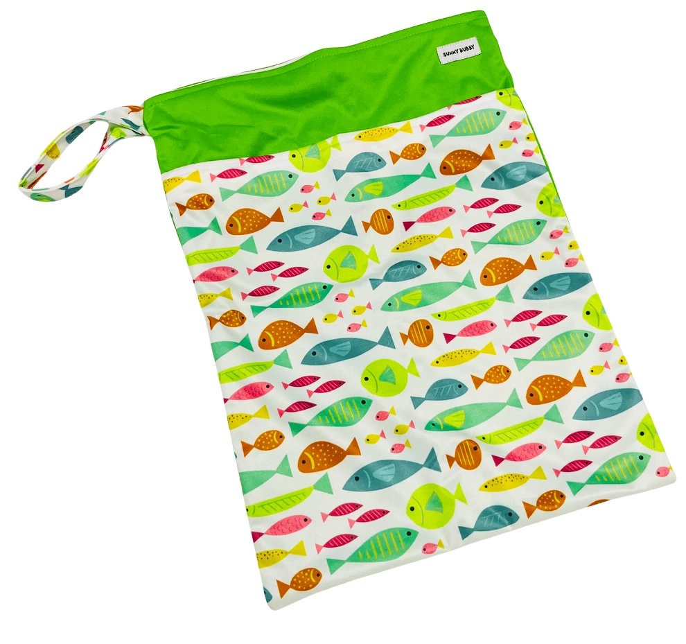 Sunny Bubby - Wet Bag Double Pocket - Fish