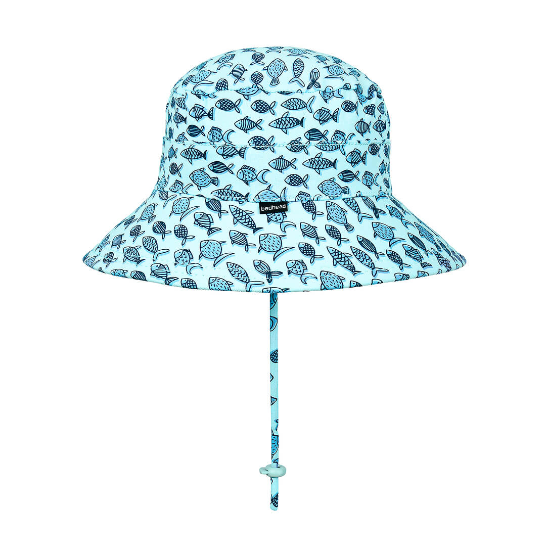 Bedhead | Kids Classic Bucket Sun Hat - Fish