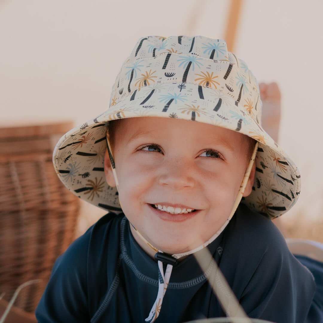 Bedhead | Kids Classic Swim Bucket Beach Hat - Palm