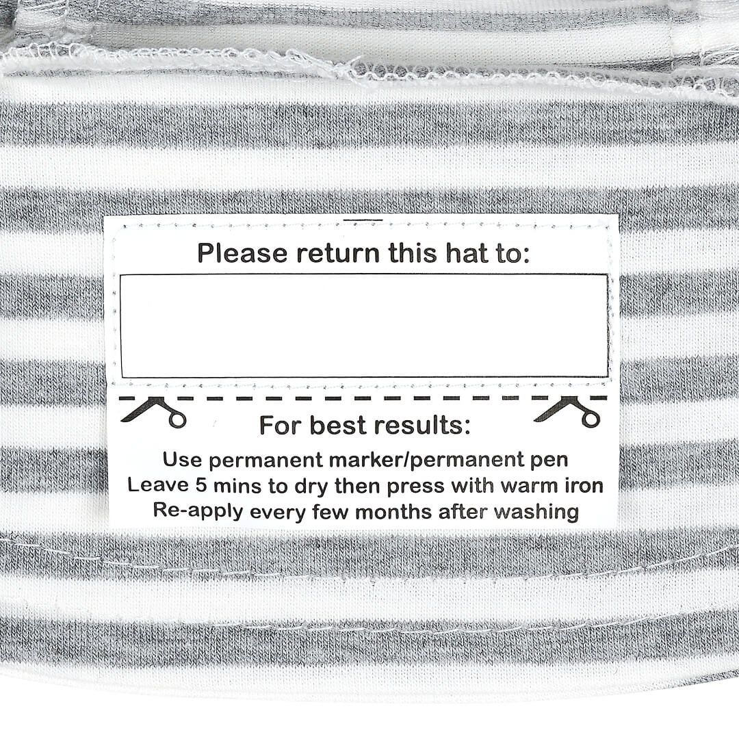 Bedhead | Legionnaire Flap Sun Hat - Grey Stripe