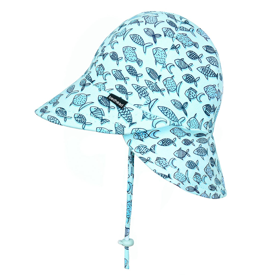 Bedhead | Legionnaire Flap Sun Hat - Fish