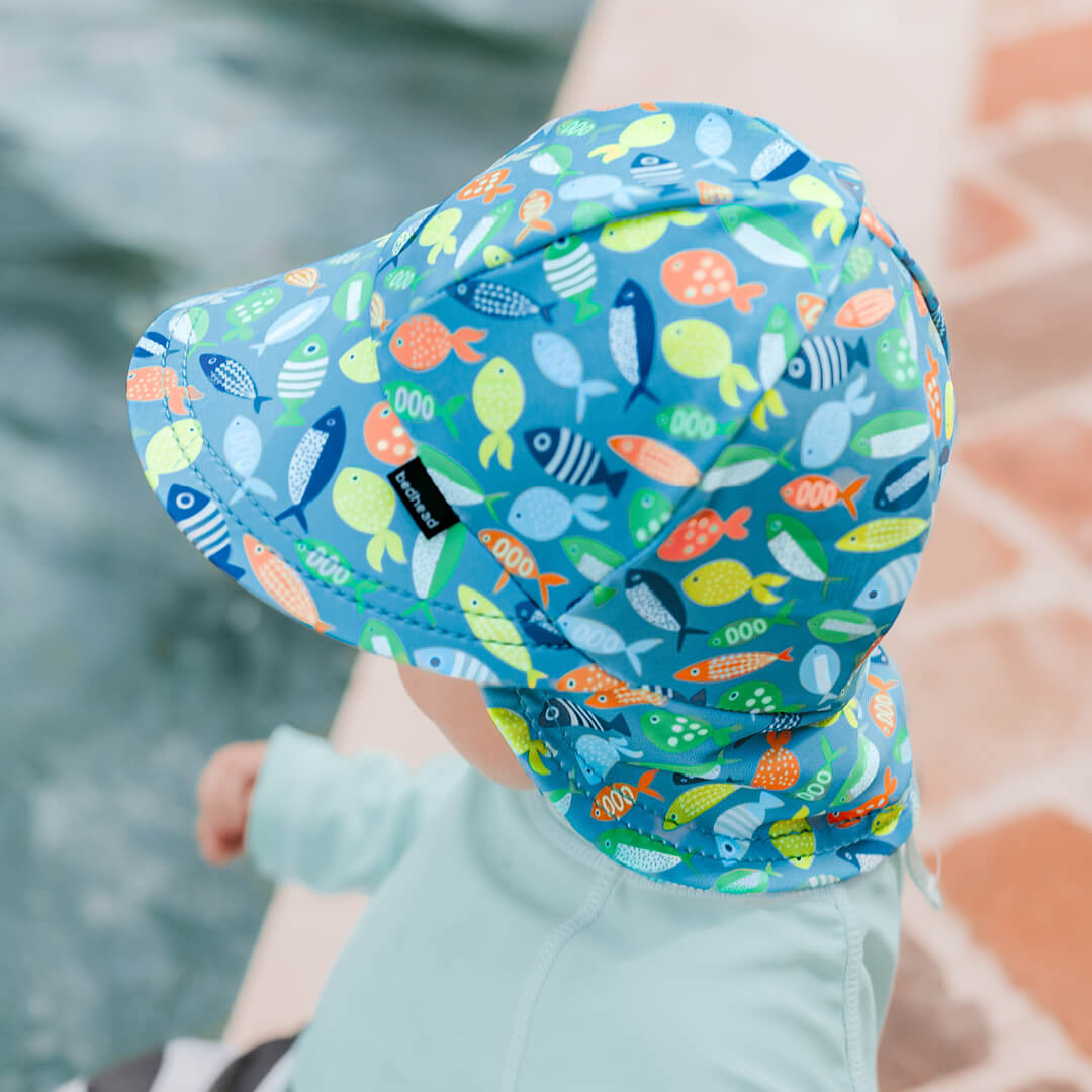 Bedhead | Legionnaire Flap Swim Hat - Pisces