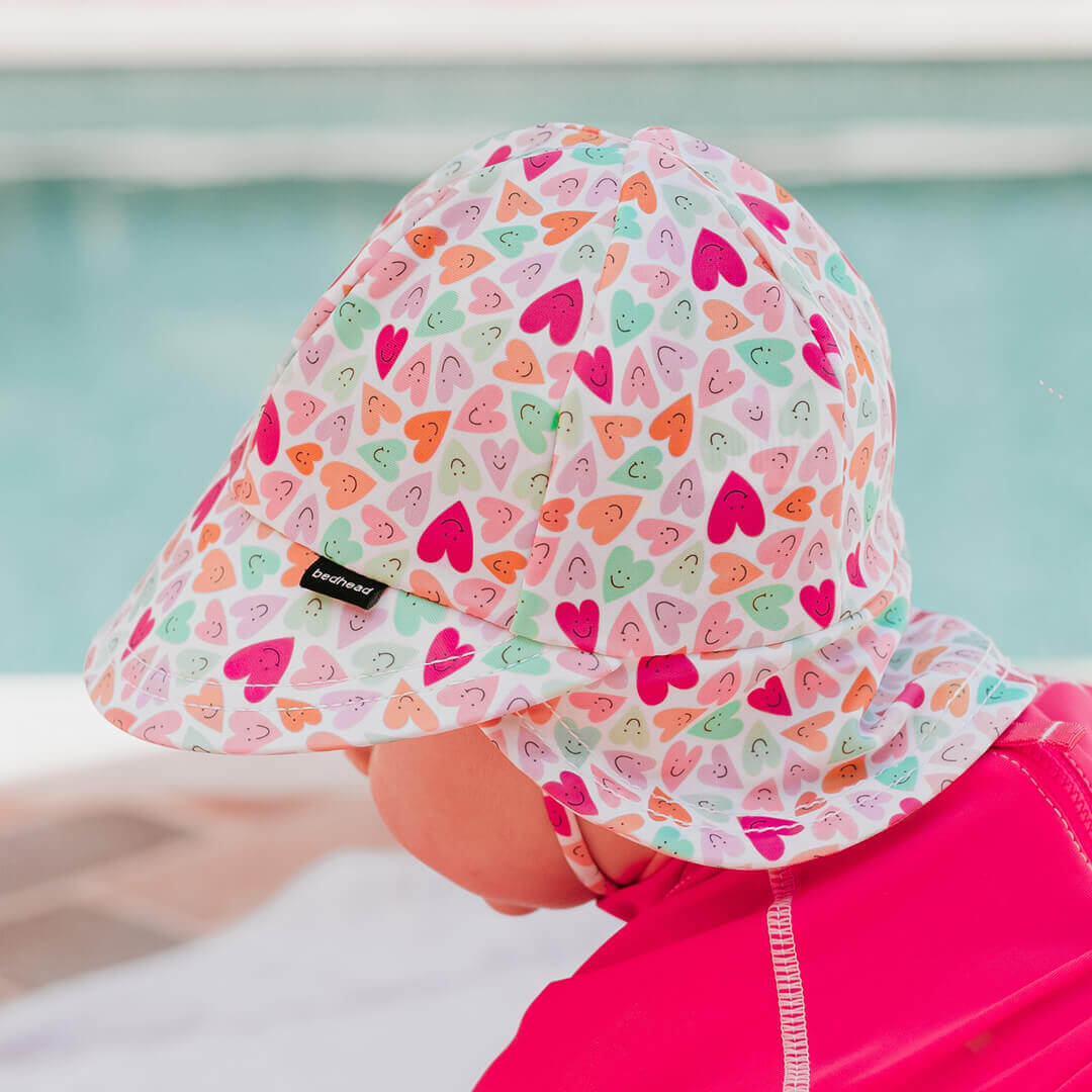 Bedhead | Legionnaire Flap Swim Hat - Sweetheart