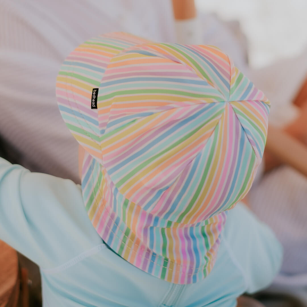 Bedhead | Kids Swim Legionnaire Beach Hat - Rainbow