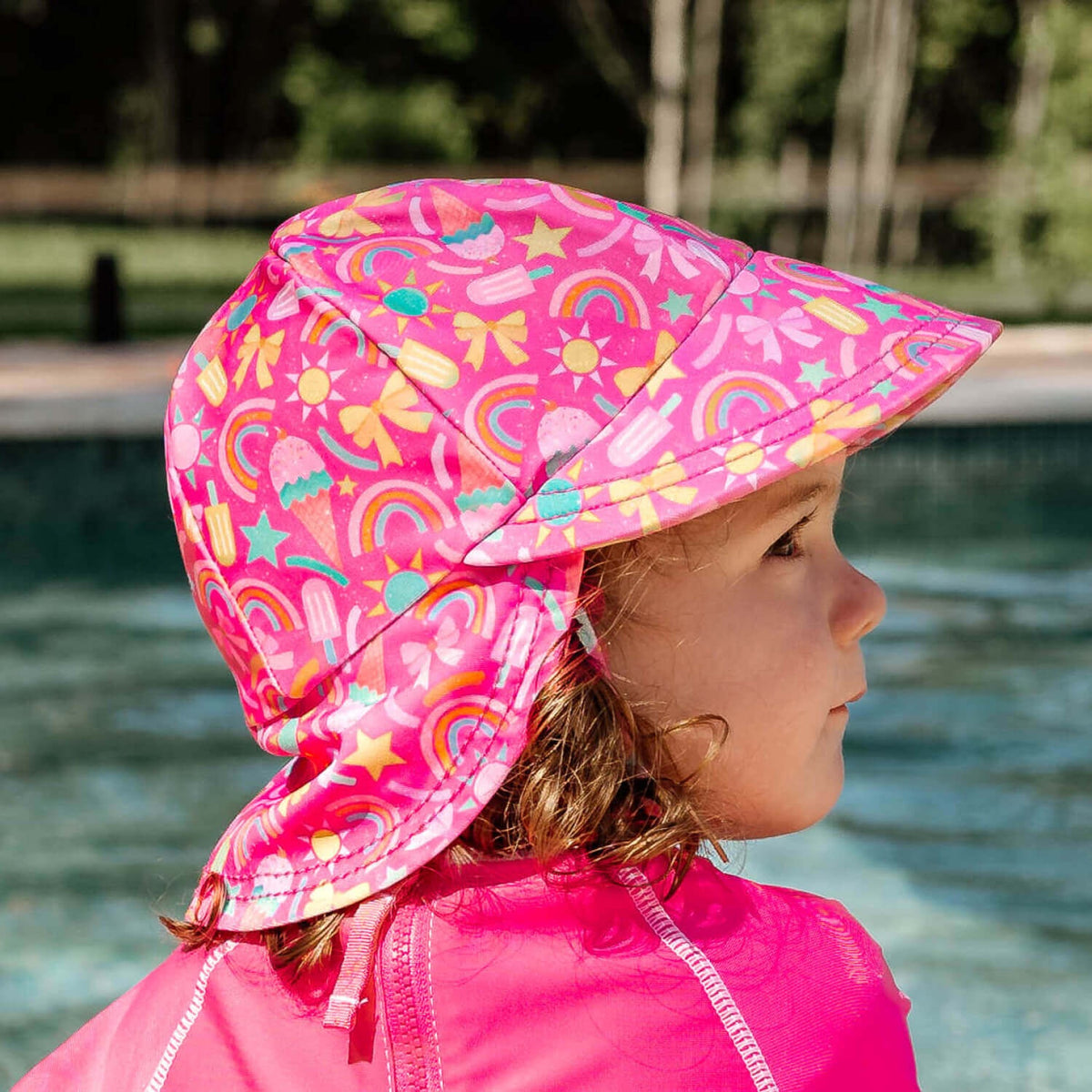 Bedhead | Swim Legionnaire Flap Beach Hat - Summertime