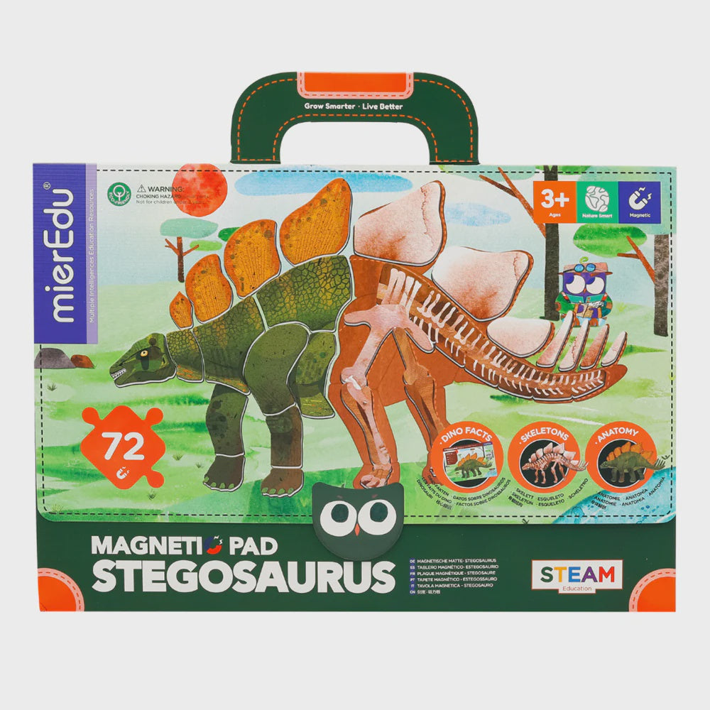 mierEdu - Magnetic Pad - Stegosaurus