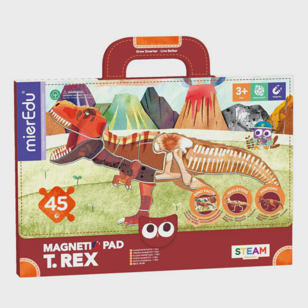 mierEdu - Magnetic Pad - Tyrannosaurus