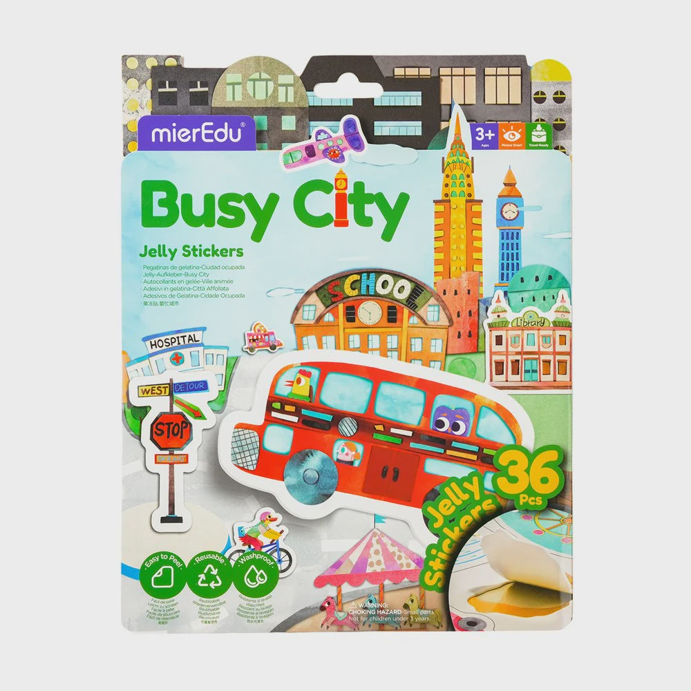 Jelly Stickers - Busy City